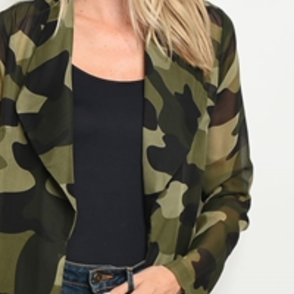 ❤LAST 1❤CAMO KIMONO - Picture 4 of 4